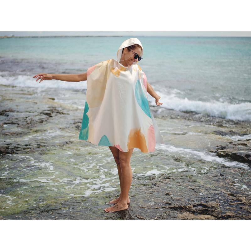 מגבת שכמיה פונצ'ו למבוגרים