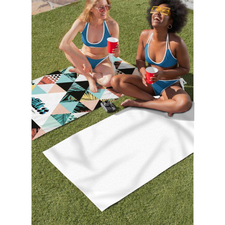 לונג יחיד מלבני עם הדפסה צבעונית מלאה ALLOVER