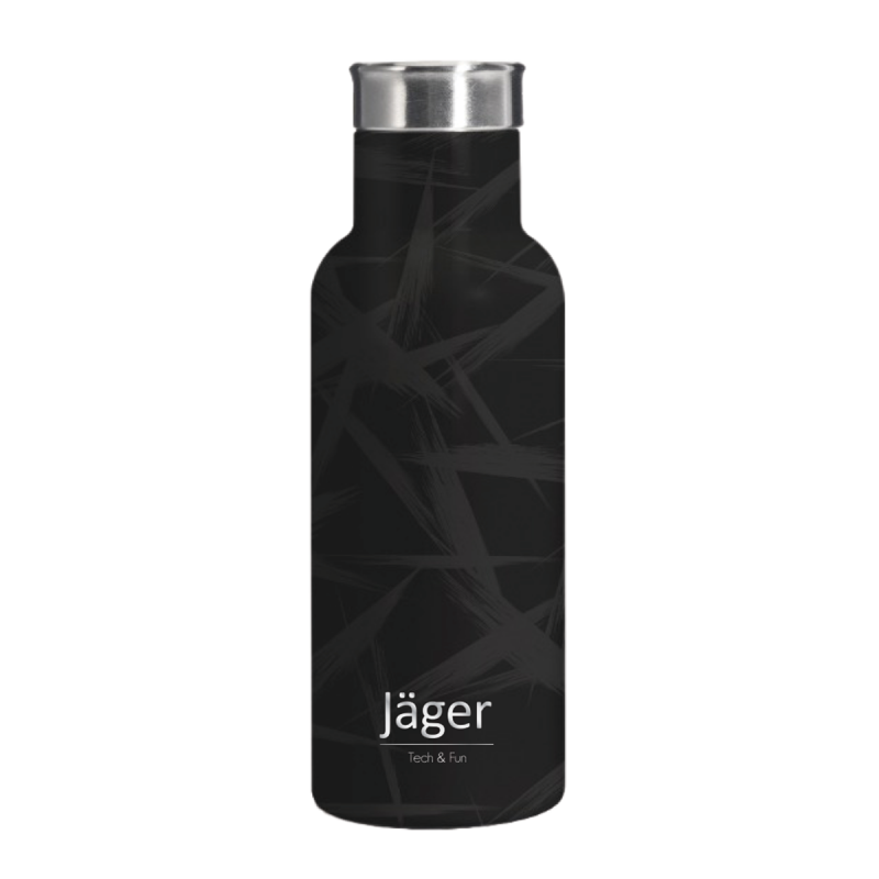 Jager UBER - בקבוק שתיה תרמי איכותי מנירוסטה דופן כפולה בעיצוב מיוחד